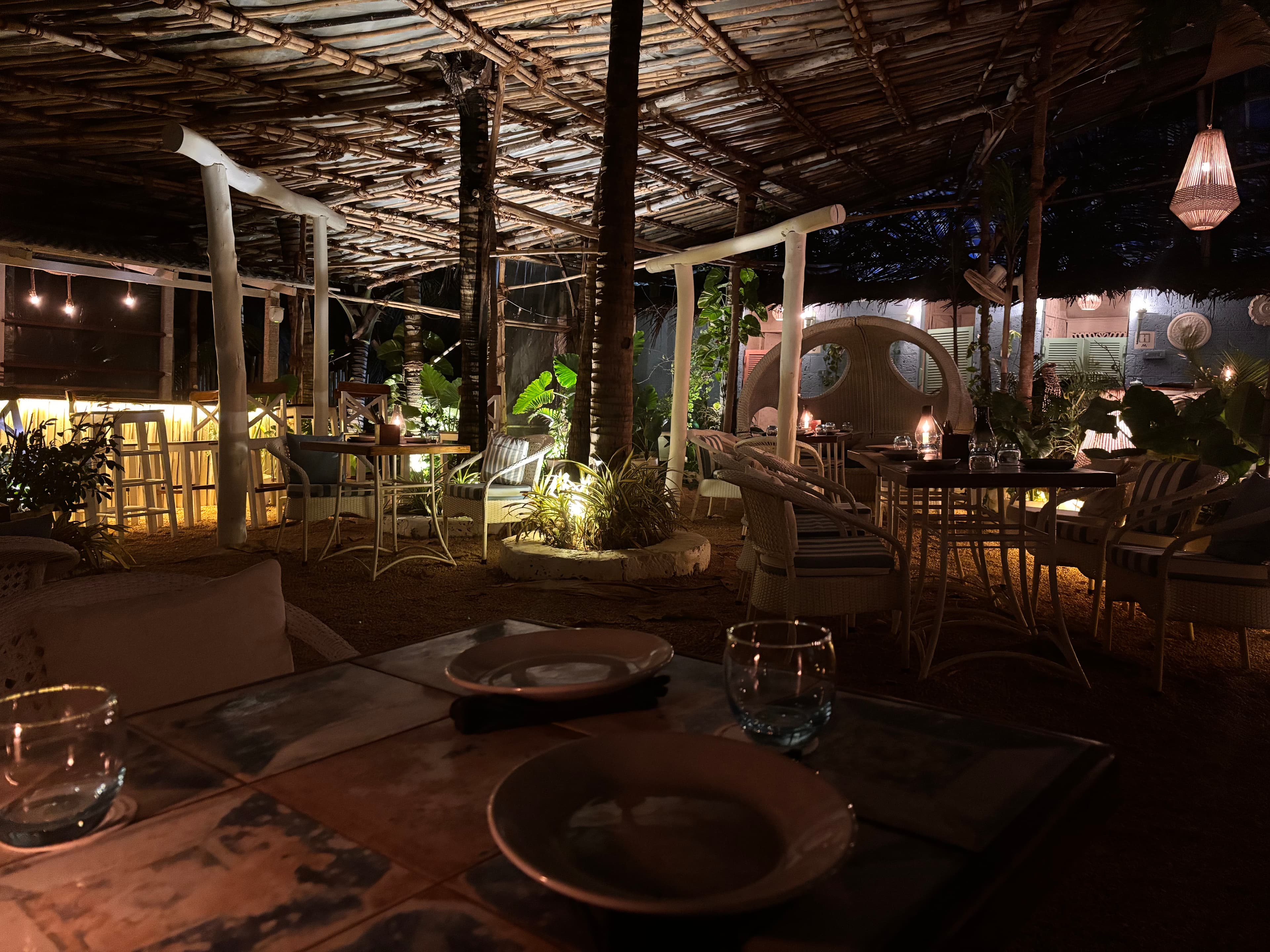 Restaurant with a scenic view